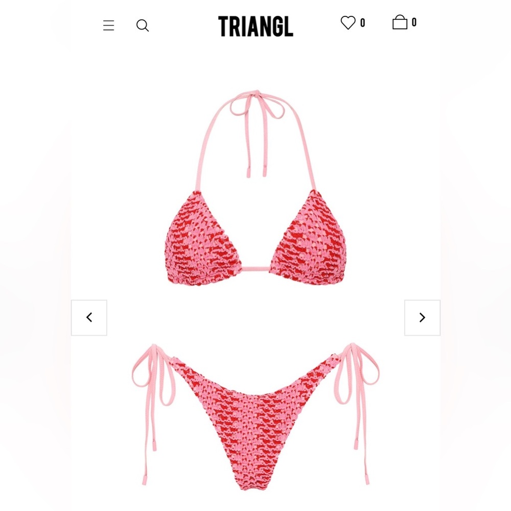 Triangl Swimwear Pink Bikini
